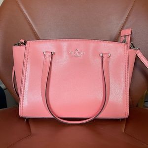 Pink kate spade cross body handbag garden pink